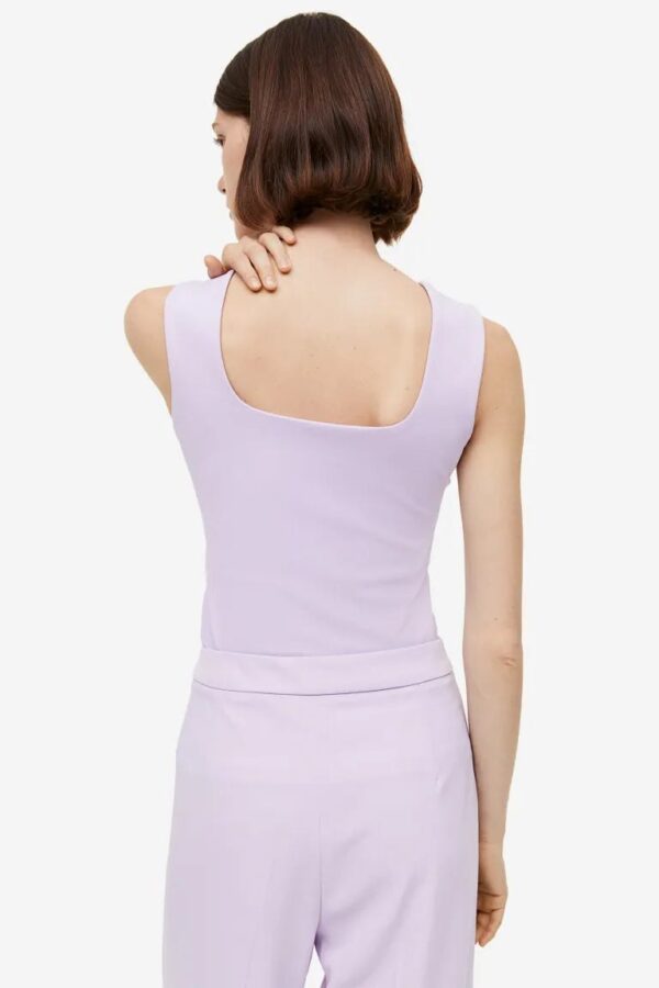 Sweetheart-neckline Top - Зображення 2