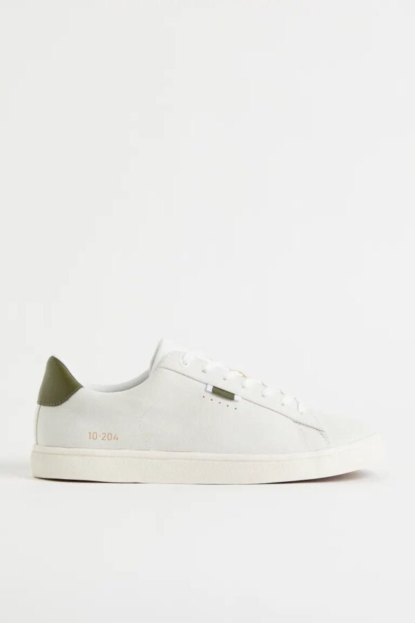 Faux Leather Sneakers - Зображення 2